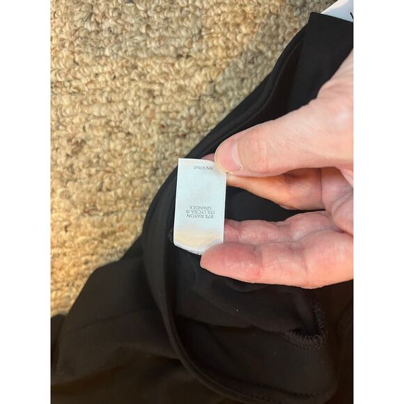 J.Jill Wearever Black Full Leg Pants 3X Office - Picture 4 of 6